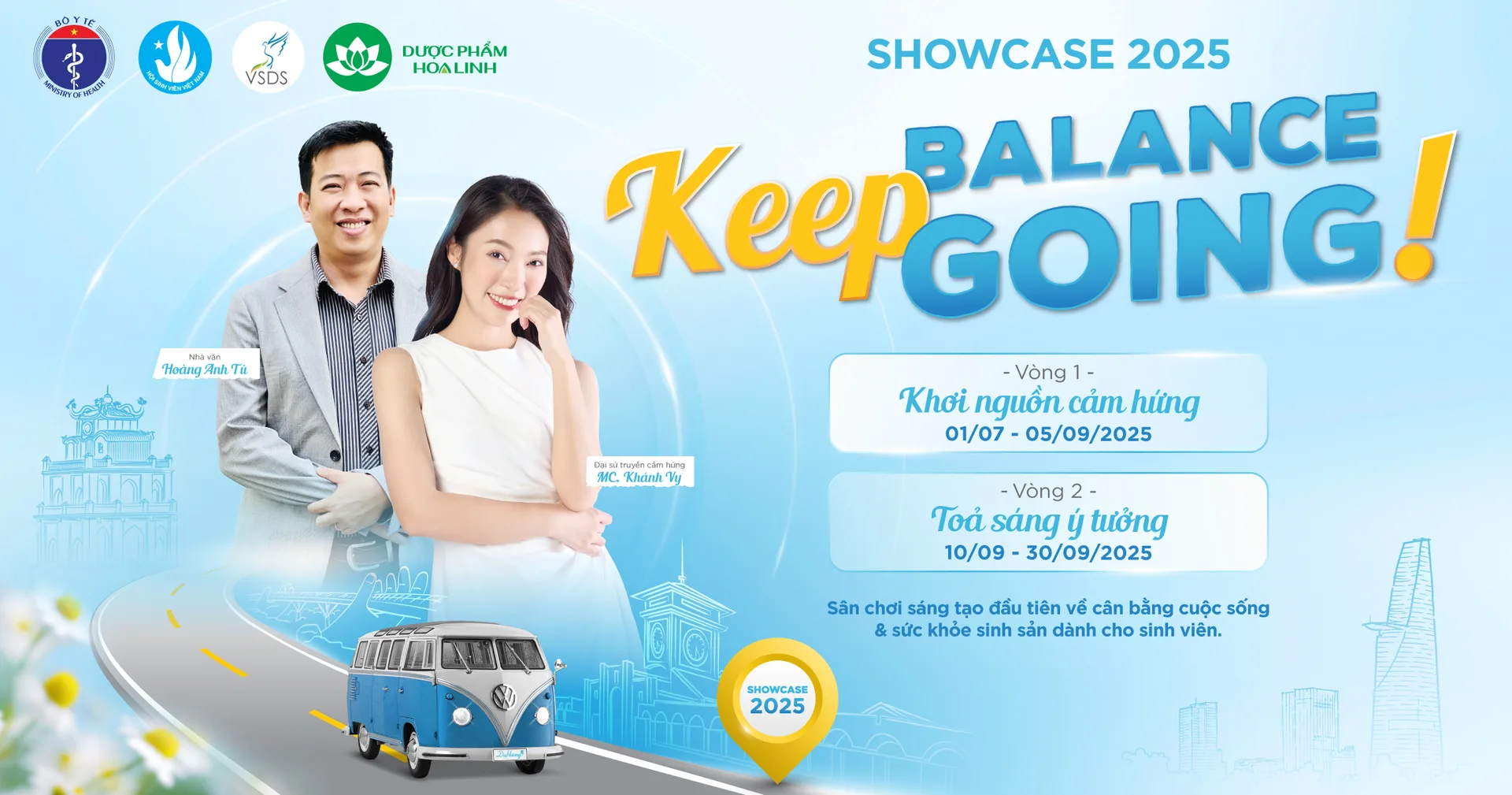 Showcase 2025: Keep Balance – Keep Going: Khi sinh viên Việt kiến tạo lối sống cân bằng