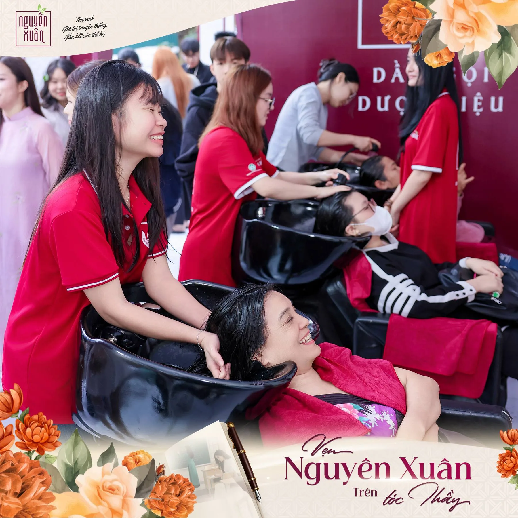 Tự hào mang Tiệm tóc Thanh Xuân đến với Đại học Thủ đô Hà Nội