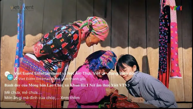 Gà nướng, bánh dày Mông I Lao Chải, xã Khun Há, Lai Châu I Nét ẩm thực Việt VTV3