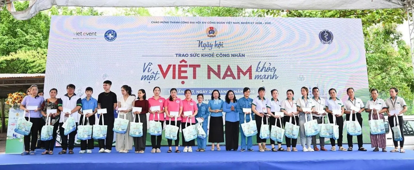 Những dấu ấn VE đồng hành cùng “Ngày hội Trao sức khỏe công nhân – Vì một Việt Nam khỏe mạnh năm 2026” tại Cần Thơ