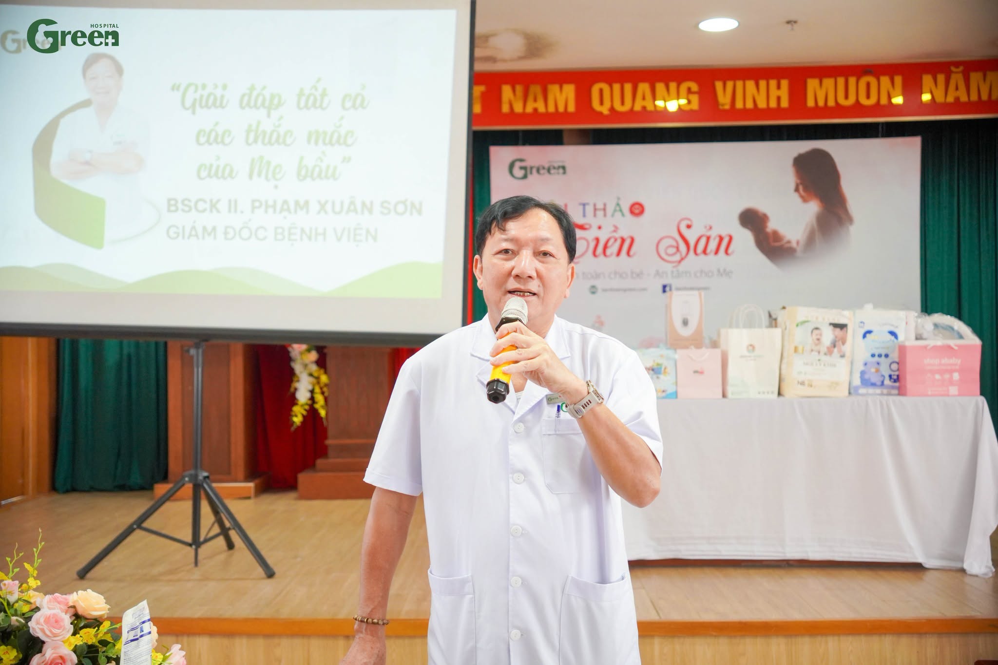 LỚP HỌC TIỀN SẢN “MẸ KHỎE – BÉ NGOAN” TẠI BỆNH VIỆN QUỐC TẾ GREEN 4
