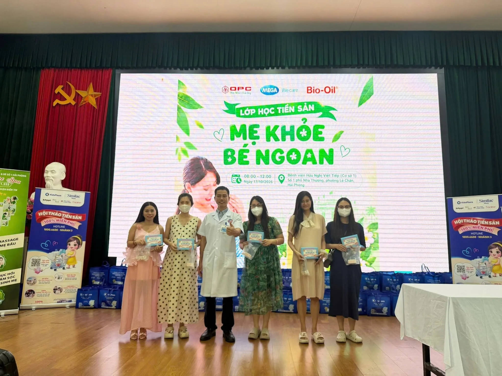 💕 LỚP HỌC TIỀN SẢN BỆNH VIỆN HỮU NGHỊ VIỆT TIỆP | CHIẾN DỊCH MẸ KHỎE – BÉ NGOAN