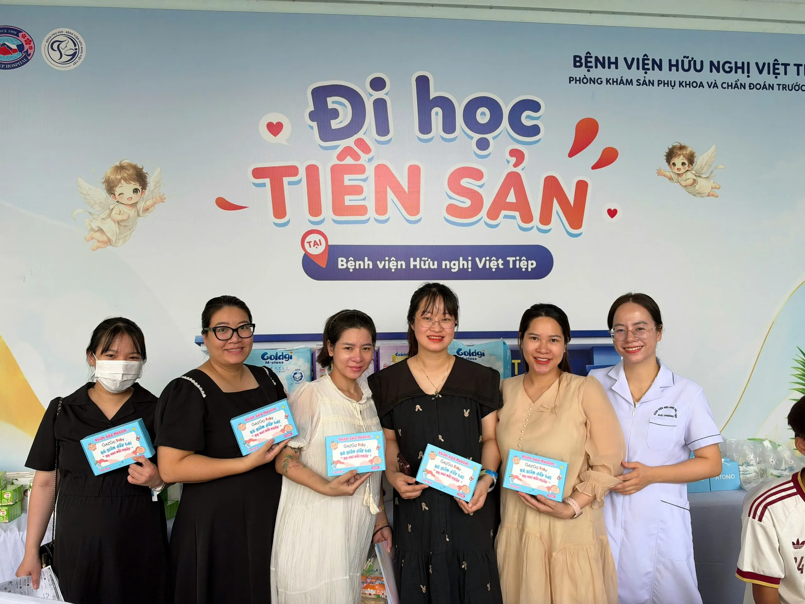 💕 LỚP HỌC TIỀN SẢN BỆNH VIỆN HỮU NGHỊ VIỆT TIỆP | CHIẾN DỊCH MẸ KHỎE – BÉ NGOAN